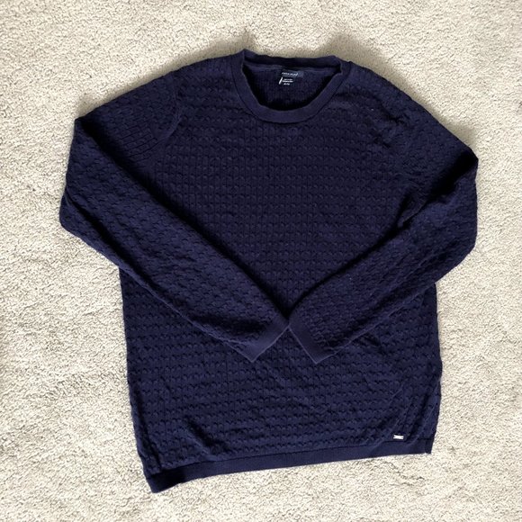 Tommy Hilfiger Navy Sweater - Picture 4 of 4